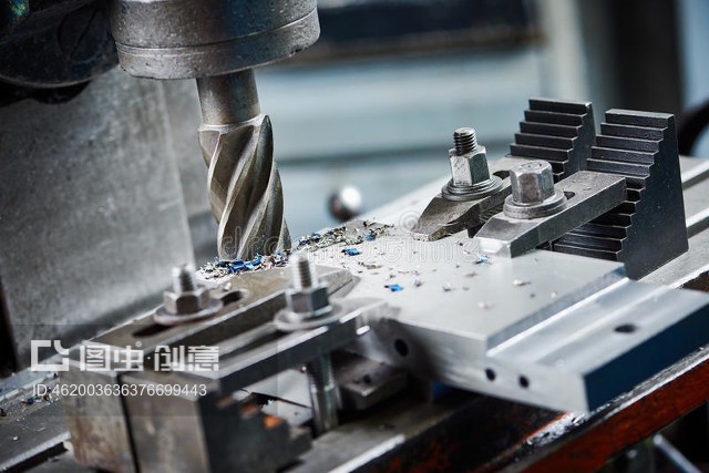 铣刀工业金属加工切割工艺Industrial metalworking cutting process by milling cutter